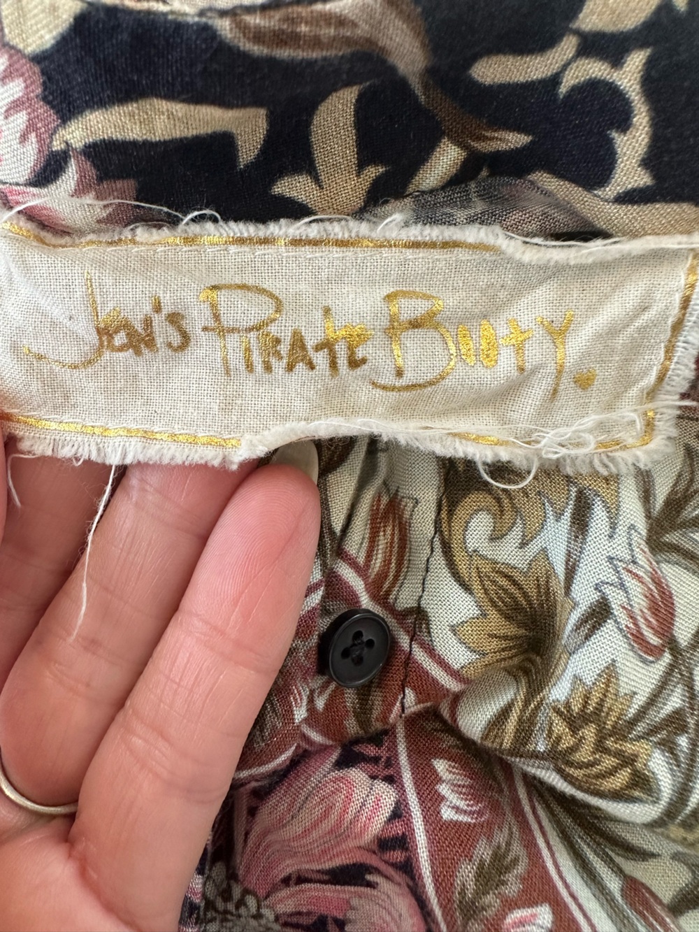 Jen's Pirate Booty Baroque Hyacinth Batwing Boho Maxi Dress - Picture 12 of 14